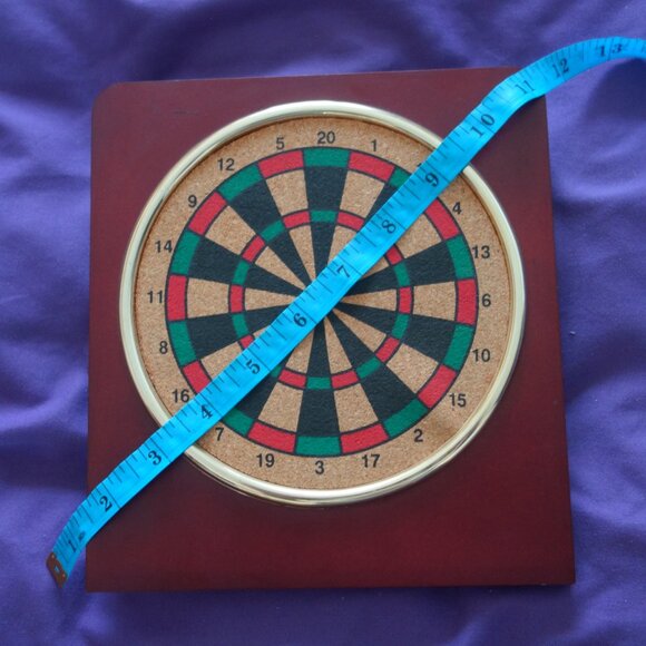 Desktop Mini Two Sided Dart Board includes Standard Dart Board  & Boss Board - Picture 11 of 16